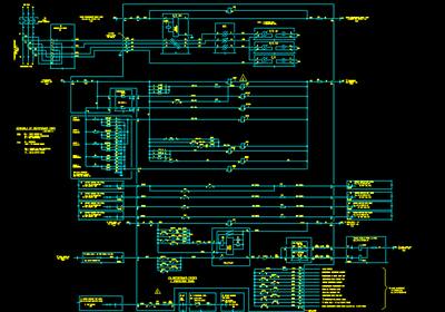 Scan to CAD conversion sample — scanned drawing converted to accurate DWG