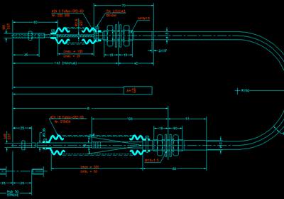 TIFF to CAD conversion example — image drawing to editable DWG file