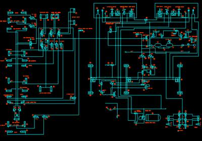 PDF to CAD conversion sample — floor plan re-drafted from PDF to DWG