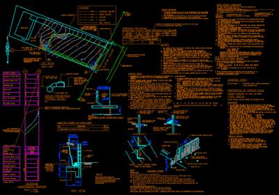 Microfilm drawing to CAD conversion — archived drawing re-drafted accurately